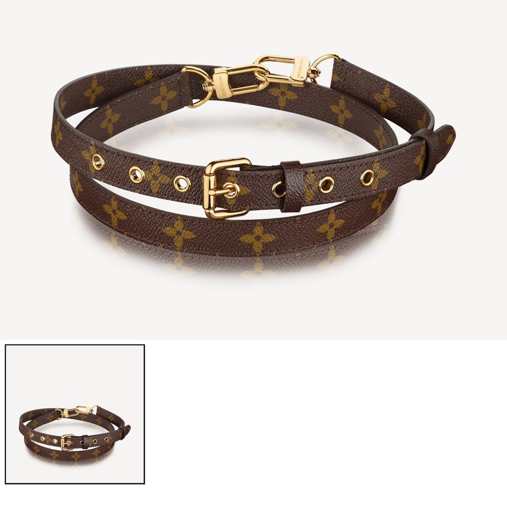 💖💕💯 Authentic Louis Vuitton Monogram Canvas Adjustable Shoulder Strap.💕💖